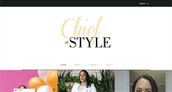 Desktop Screenshot of chiefofstyle.com