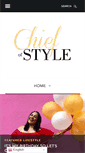 Mobile Screenshot of chiefofstyle.com